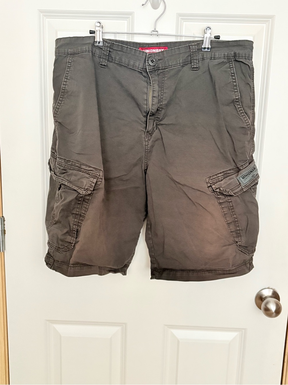 UNIONBAY Men's Olive Green Cargo Shorts